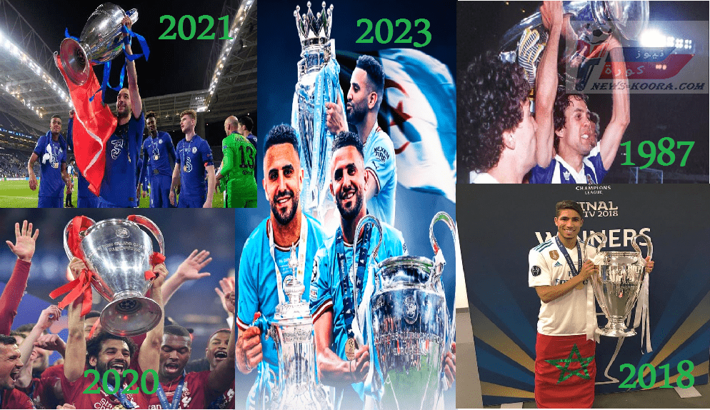 أبرز نجوم عرب الذين فازوا بدوري أبطال أوروبا